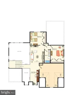 a view of a two chairs in the grass