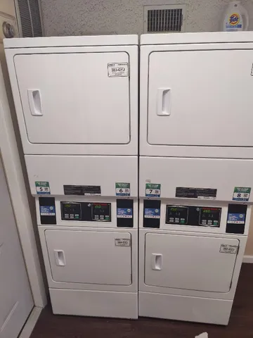 a view of washer and dryer