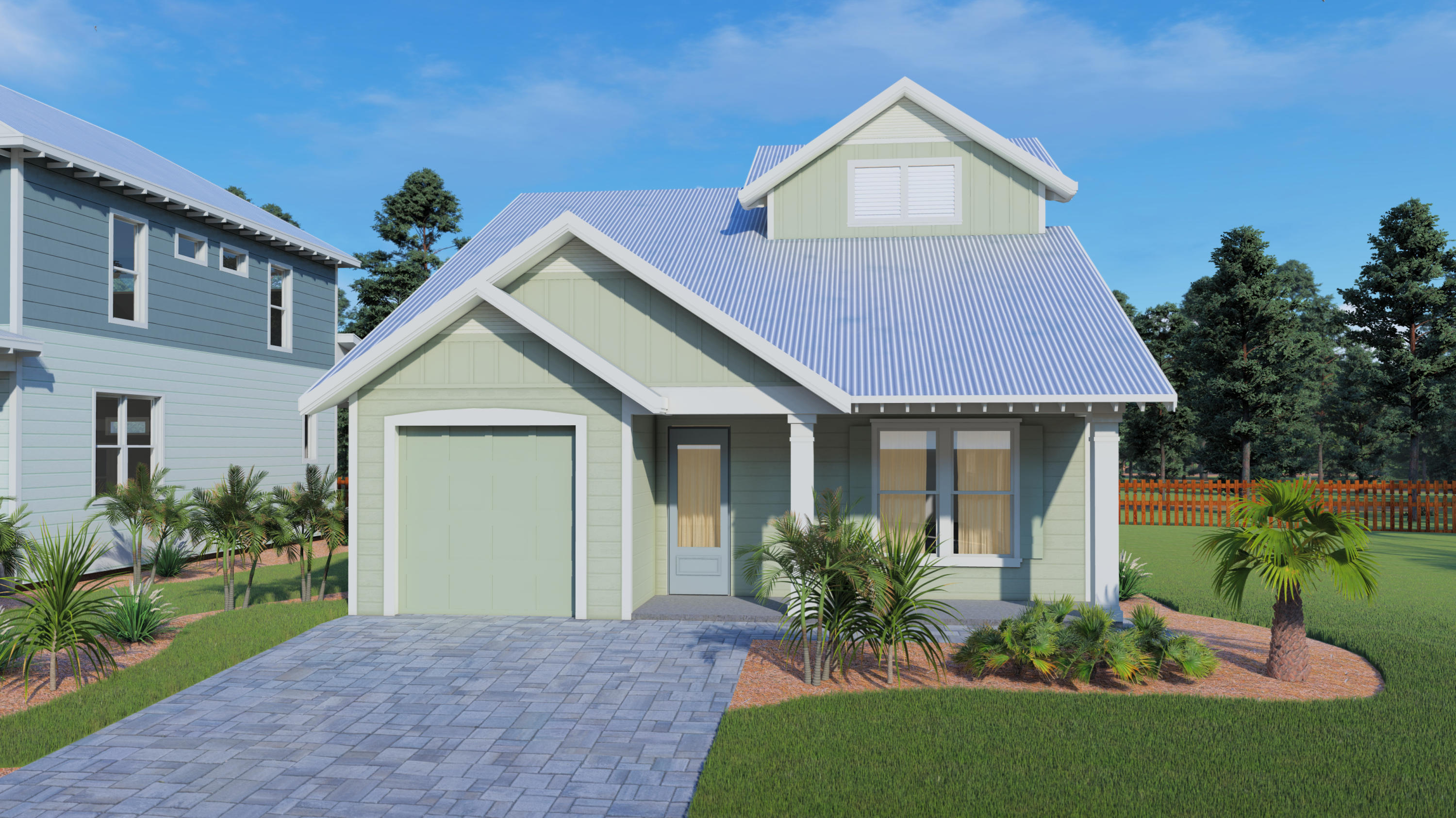 Lot 31 West Willow Mist Rd Inlet Beach Inlet Beach, FL 32461 - Photo 1 of 18 a front view of a house with garden