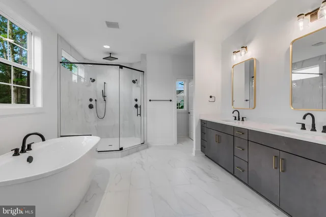 a hallway with stairs