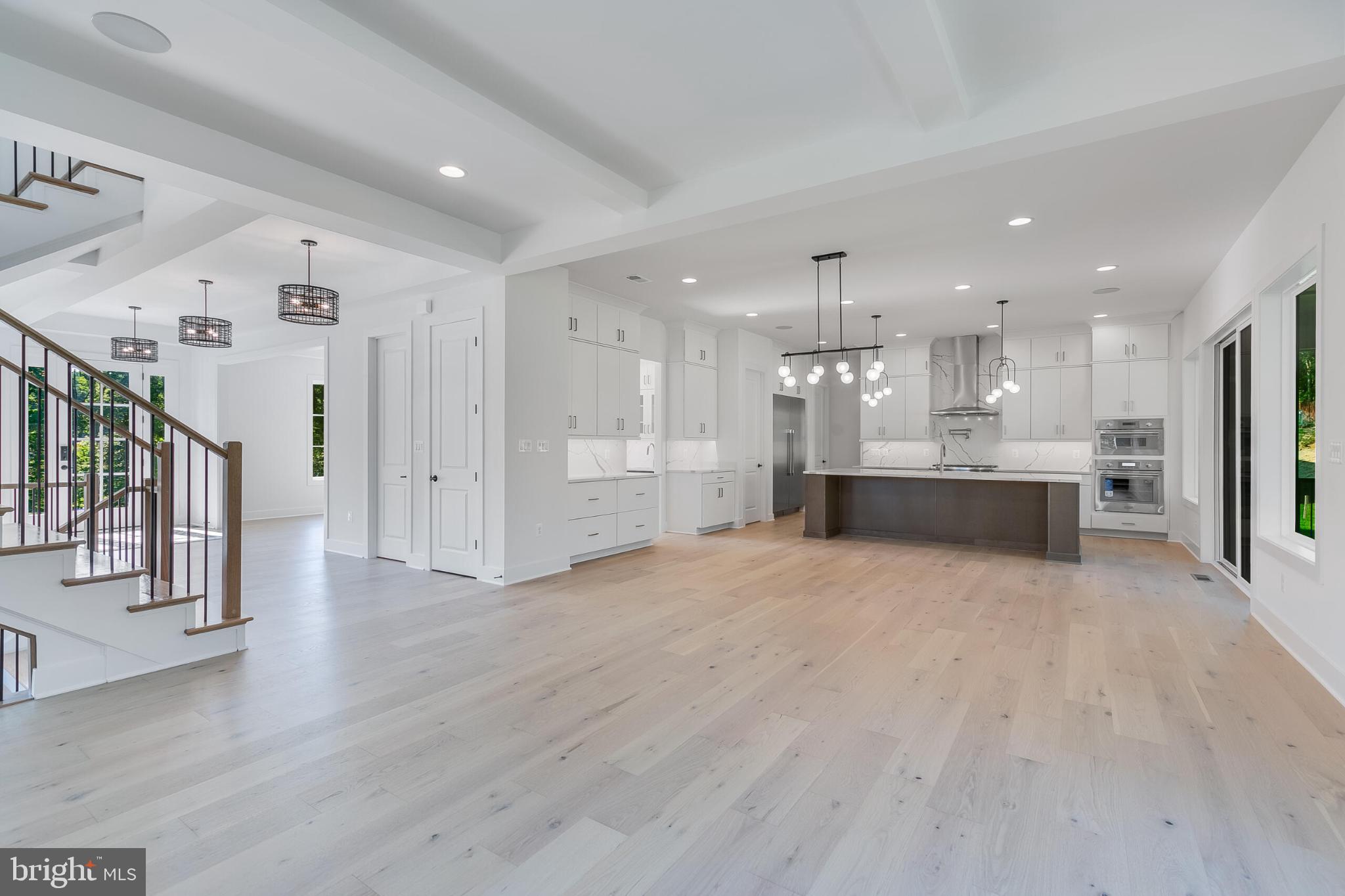 9209 Franks Point Lane Lorton, VA 22079 - Photo 7 of 16 a view of a kitchen with a sink and a large window