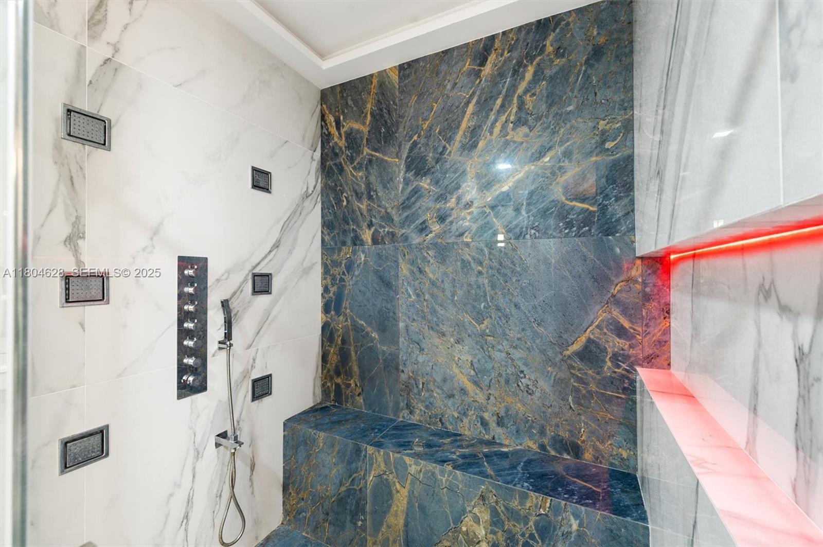 5121 Southwest 210th Terrace Southwest Ranches, FL 33332 - Photo 25 of 70 a bathroom with a shower