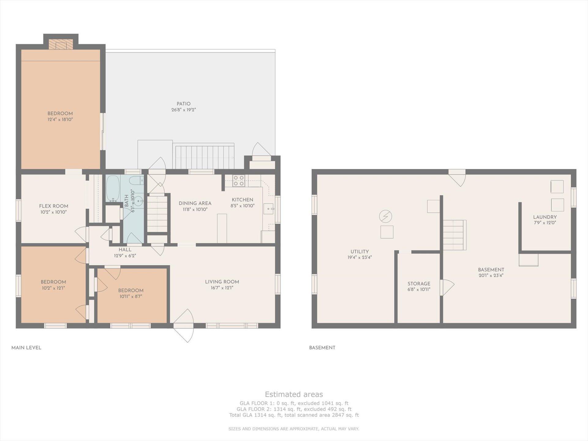 5313 Grandin Rd Extension Roanoke, VA 24018 - Photo 21 of 21 19-Floor Plan