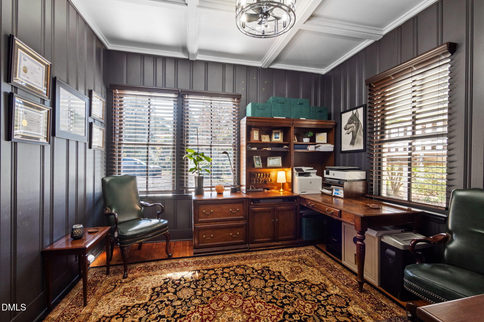 7891 Boston Road Roxboro, NC 27574 - Photo 33 of 85 a view of a workspace with furniture and a window