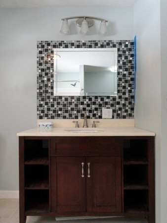 212 N Road Westhampton, MA 01027 - Photo 17 of 29 a bathroom with a sink a vanity and a mirror