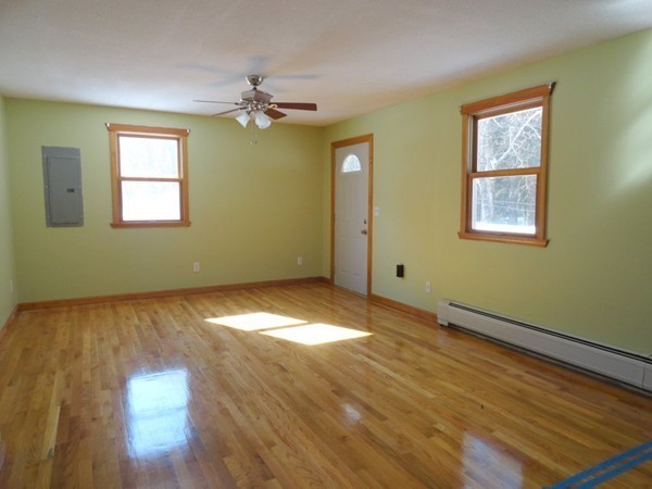 212 N Road Westhampton, MA 01027 - Photo 4 of 29 a view of empty room with wooden floor and fan