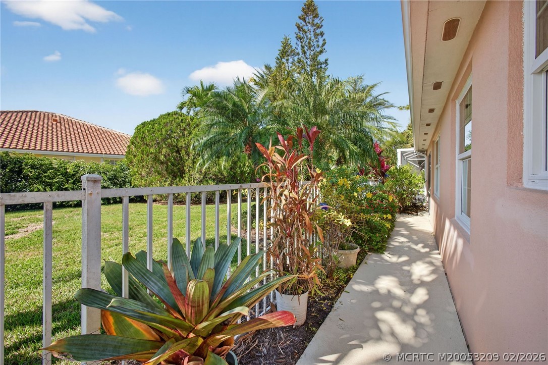 1035 Southwest Tamarrow Place Stuart, FL 34997 - Photo 34 of 46 Perfect for pets and gardeners