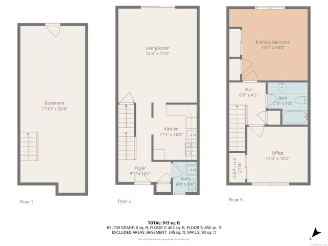 a picture of a floor plan