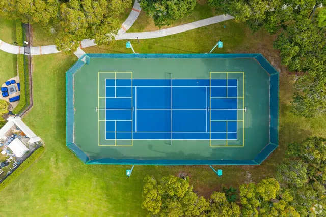 a view of a house with swimming pool