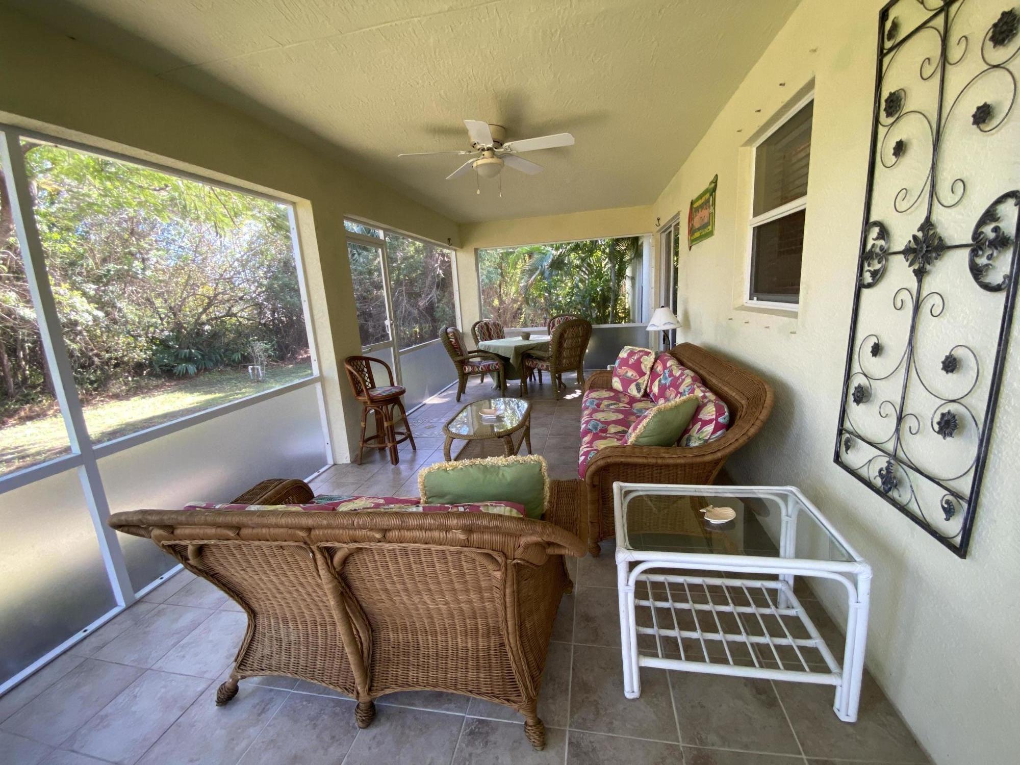 5300 Seagrape Drive Fort Pierce, FL 34982 - Photo 19 of 25 Screened in Porch / Patio