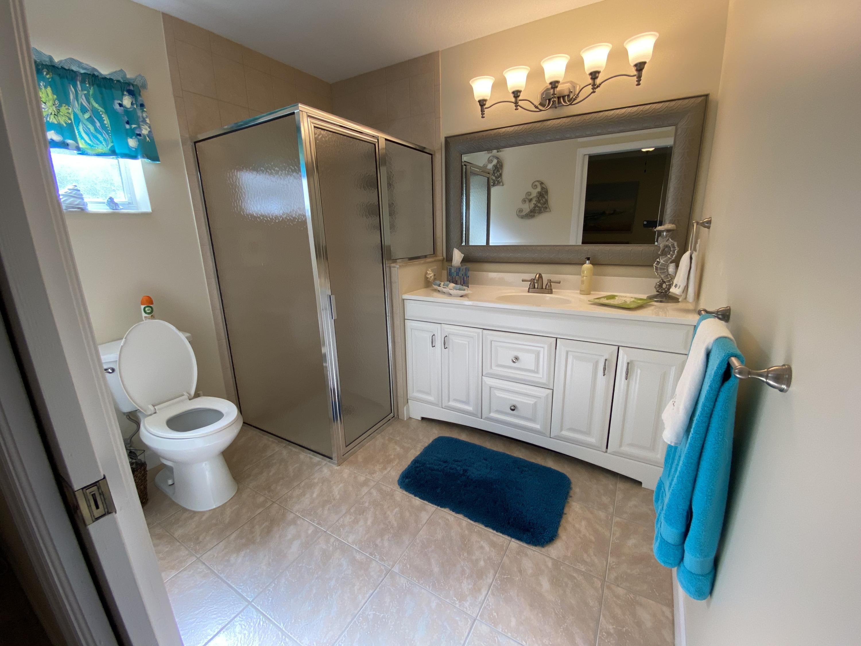 5300 Seagrape Drive Fort Pierce, FL 34982 - Photo 9 of 25 Main Suite Bathroom