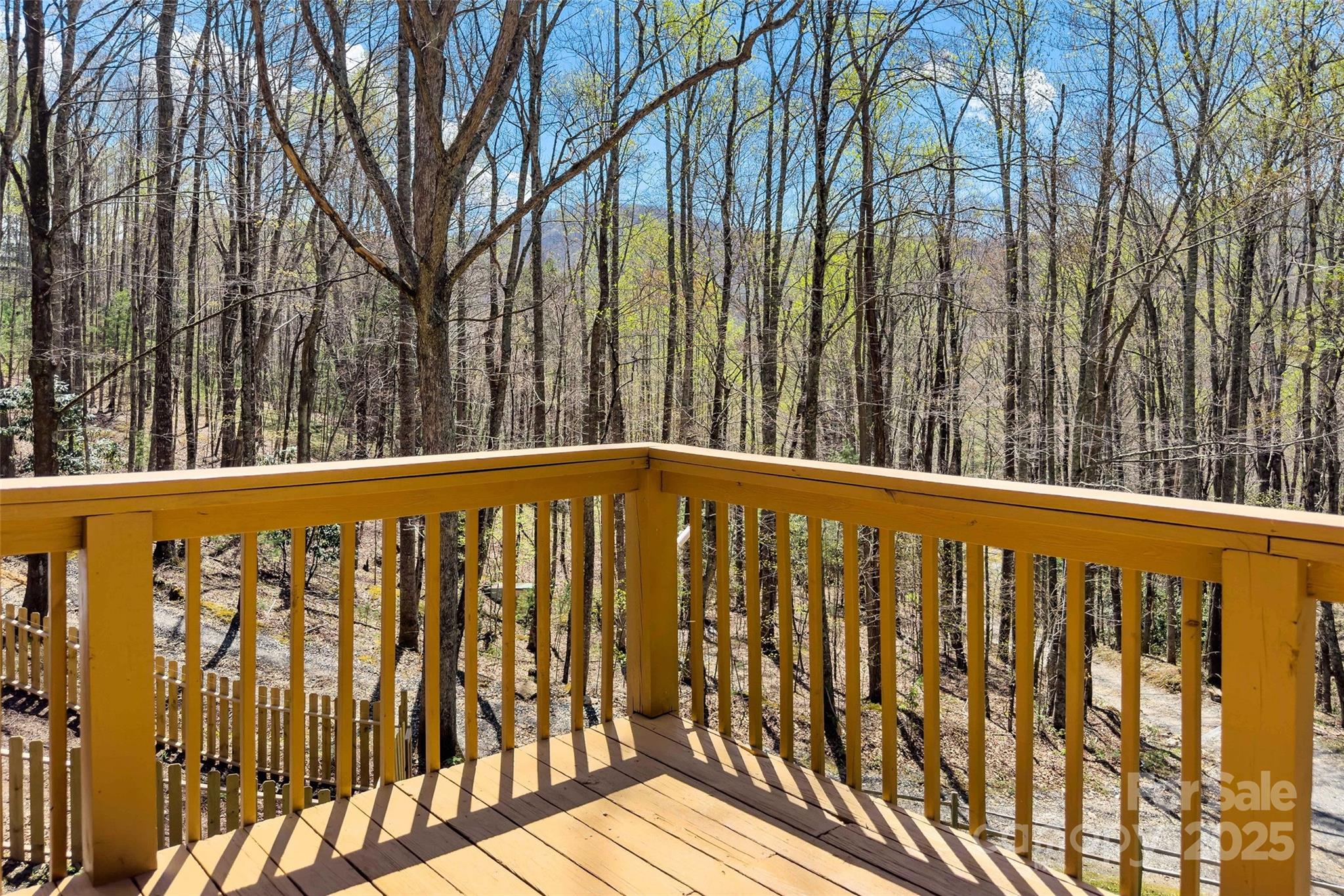 580 Red Dirt Road Newland, NC 28657 - Photo 7 of 48 a view of a wooden fence