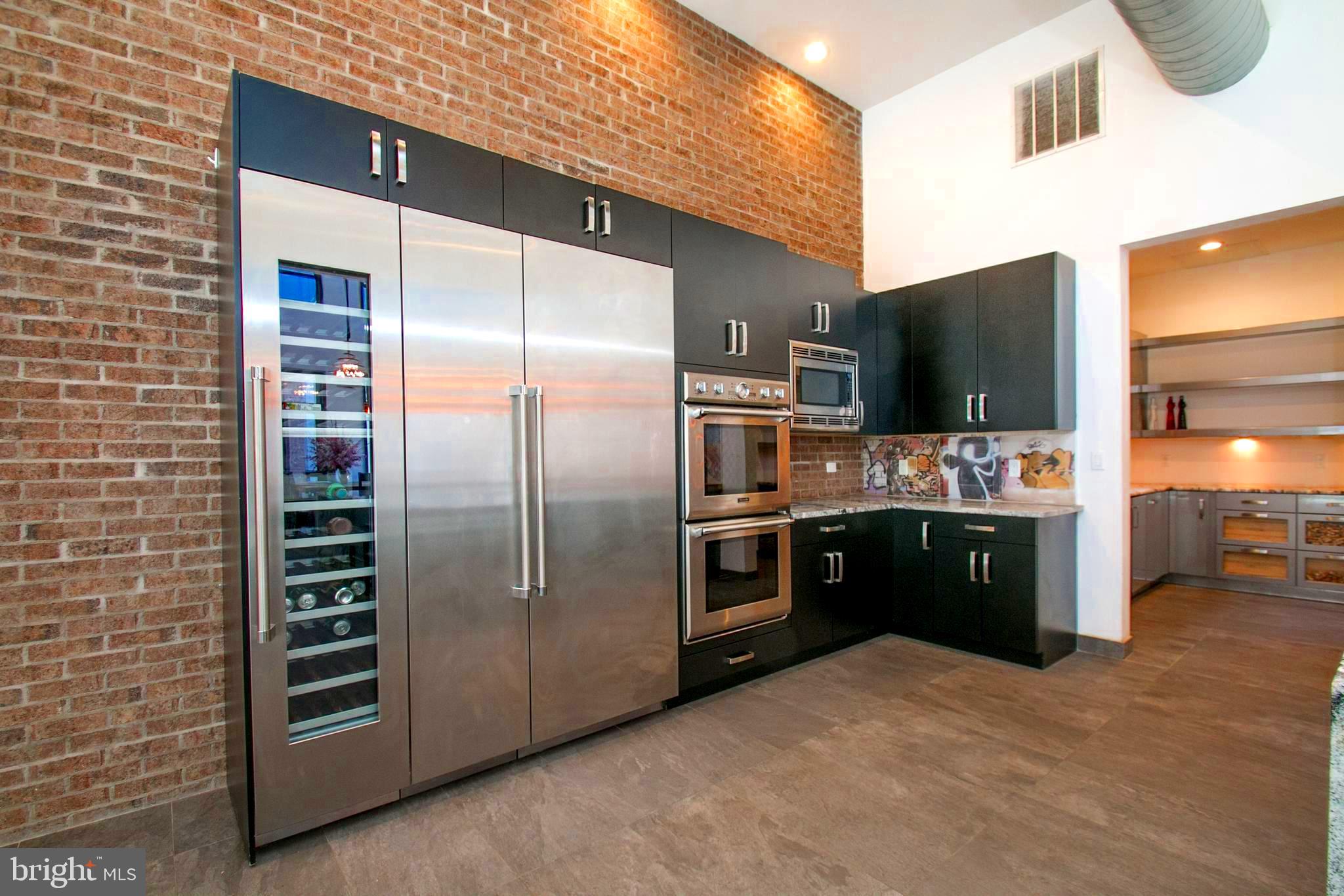 243 Tasker Street Philadelphia, PA 19148 - Photo 12 of 75 Thermador refrigerator w/ wine cooler and 2 ovens