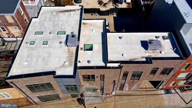 243 Tasker Street Philadelphia, PA 19148 - Photo 71 of 75 Ariel view of roof from front