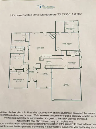 $320,000 | 233 Lake Estates Drive, Montgomery, TX 77356