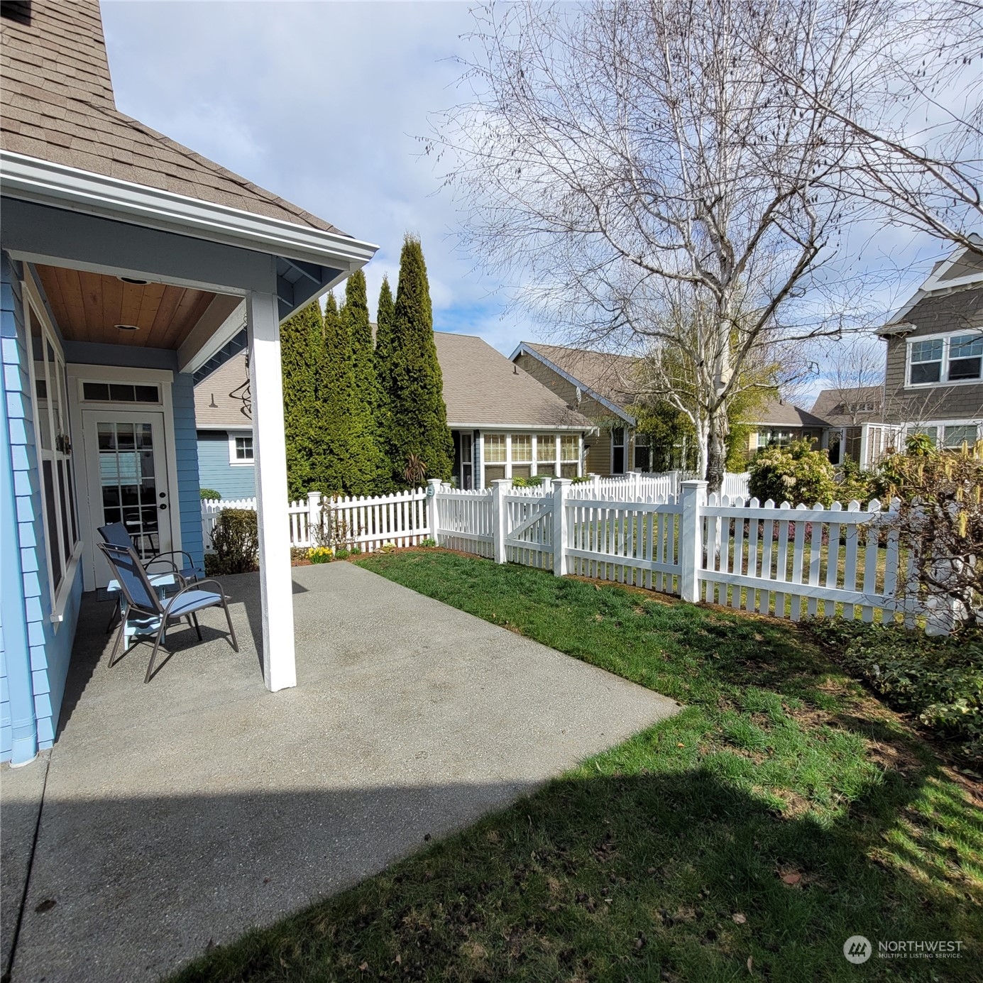 151 Craftsman Court Sequim, WA 98382 - Photo 28 of 40 a view of a house with backyard and porch