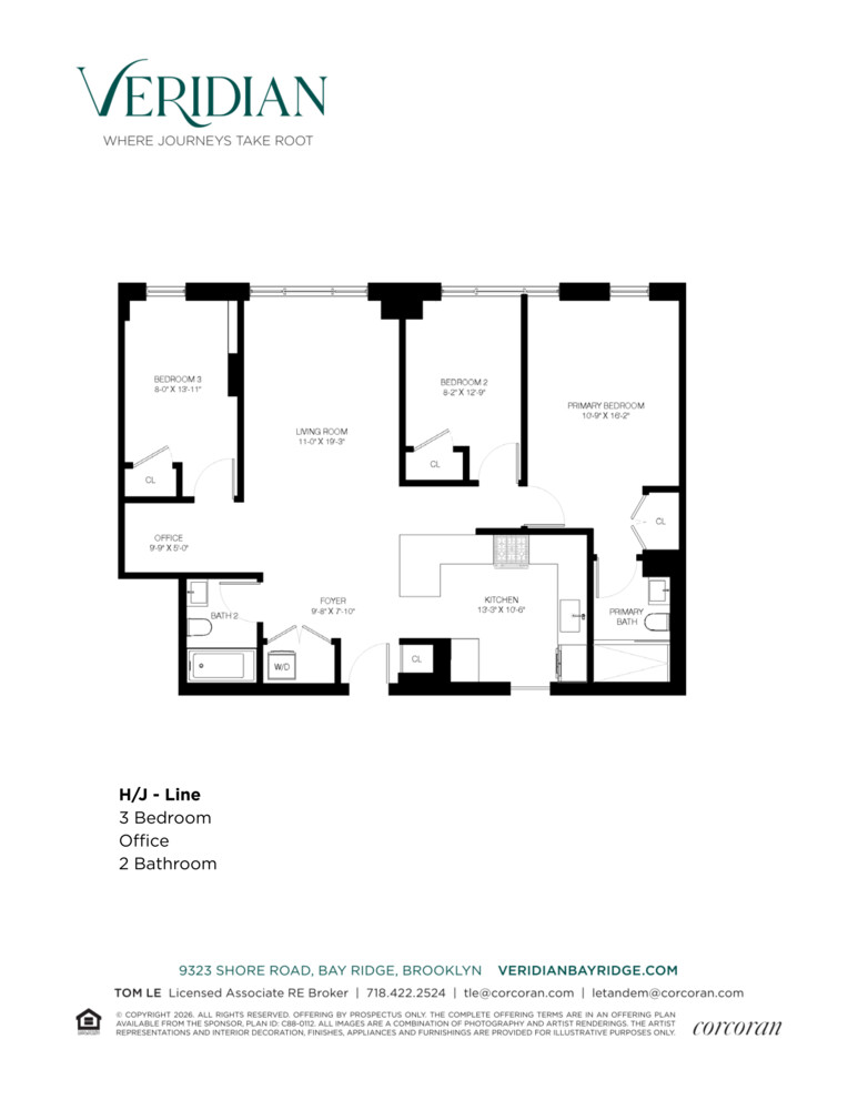 9323 Shore Road, Unit 2HJ Brooklyn, NY 11209 - Photo 17 of 17 Gallery Image 17