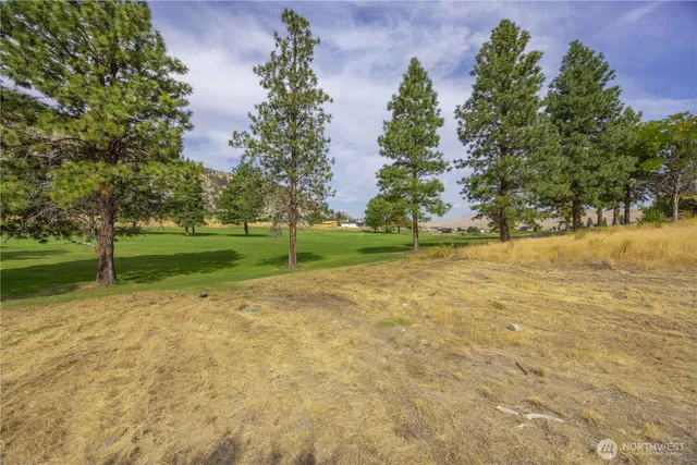 a view of a lake with mountains