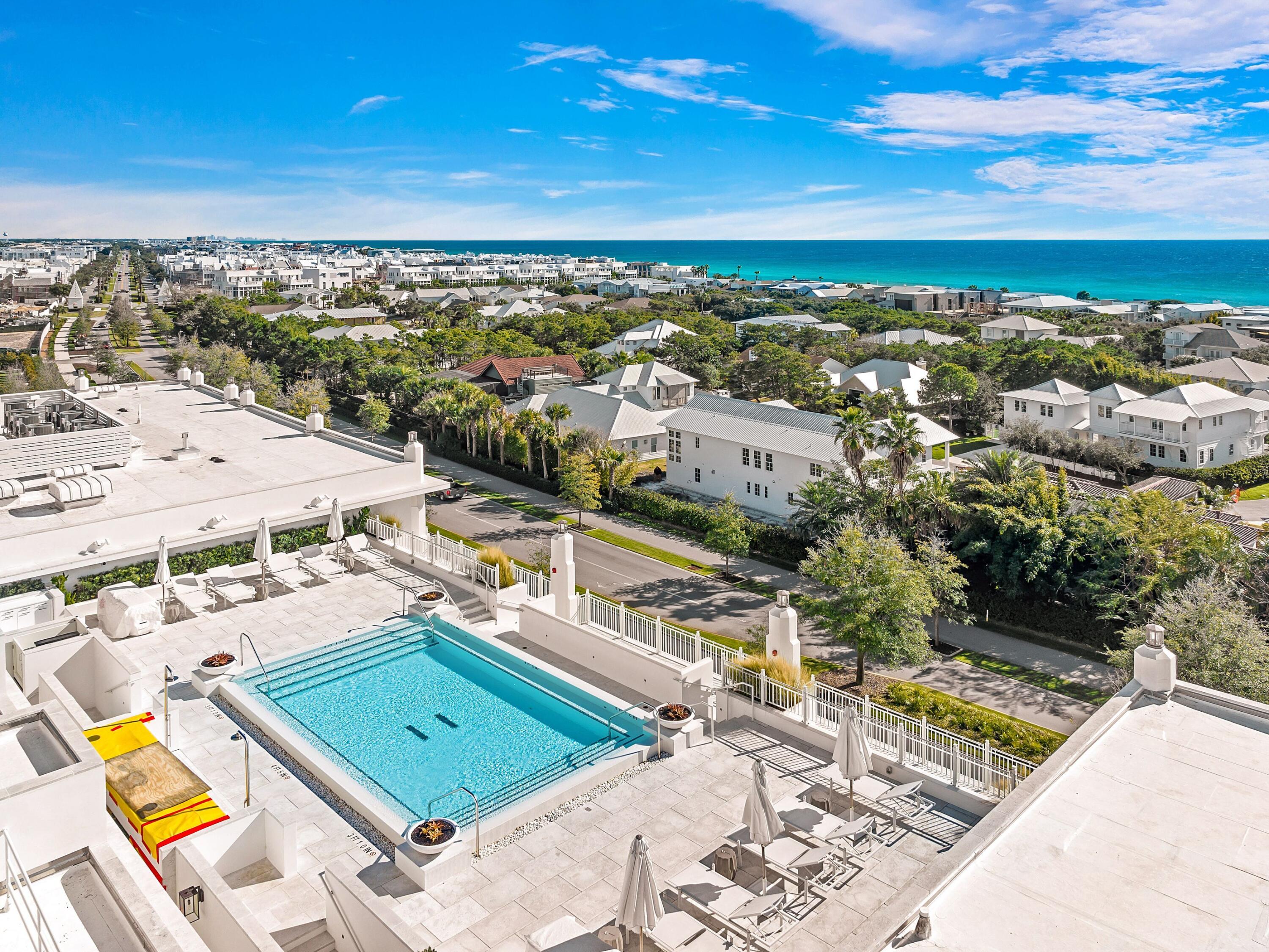 45 West Solaire Way Inlet Beach, Unit 303 Inlet Beach, FL 32461 - Photo 3 of 35 Blake Jones Kaiya 303 - 03_Rooftop Pool