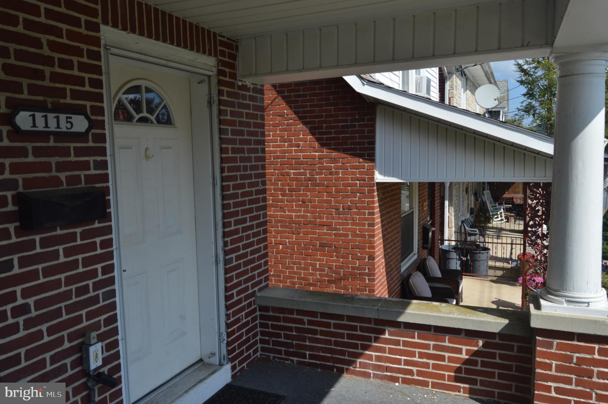 1115 Fern Avenue Reading, PA 19607 - Photo 2 of 25 Front Porch