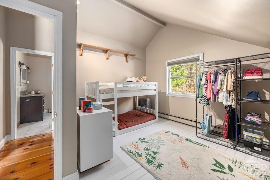 167 Dunbar Road Claverack, NY 12534 - Photo 20 of 37 a view of a bedroom with workspace and bedroom
