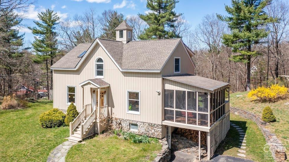 167 Dunbar Road Claverack, NY 12534 - Photo 36 of 37 a front view of a house with a yard