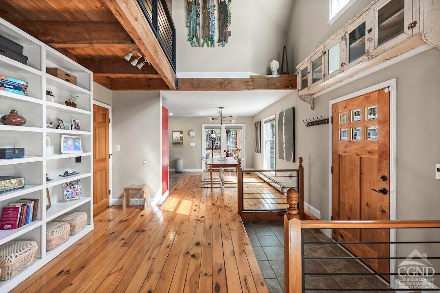 167 Dunbar Road Claverack, NY 12534 - Photo 5 of 37 a view of a living room and entryway with furniture
