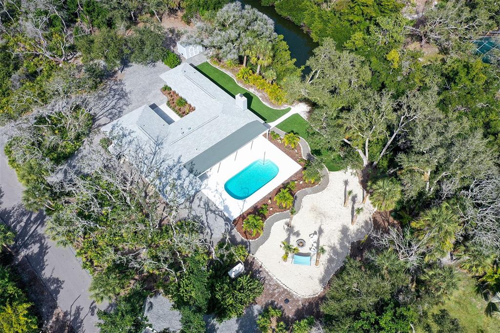 7221 Plovers Way Sarasota, FL 34242 - Photo 81 of 100 an aerial view of a house