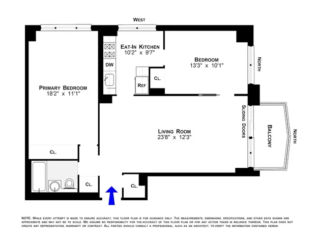 $1,150,000 | 345 East 80th Street, Unit 15B | Upper East Side