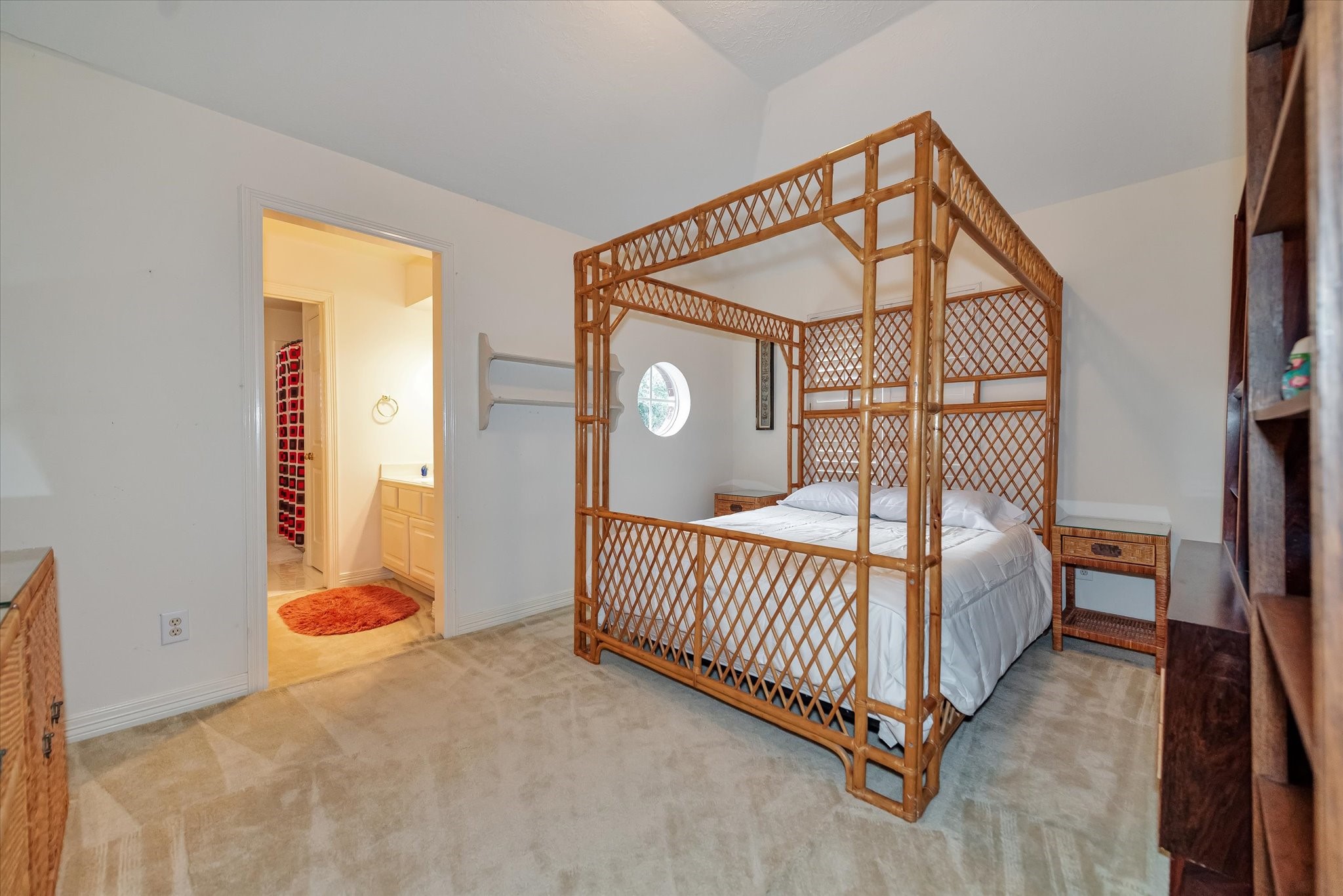 5718 Oakmoss Trail Spring, TX 77379 - Photo 30 of 48 a view of a bedroom and front door