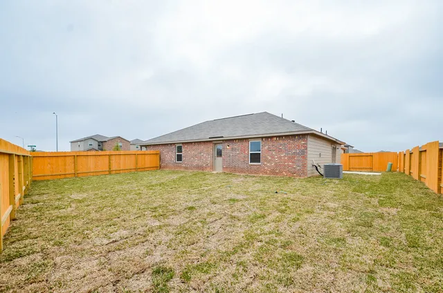a big room with yard