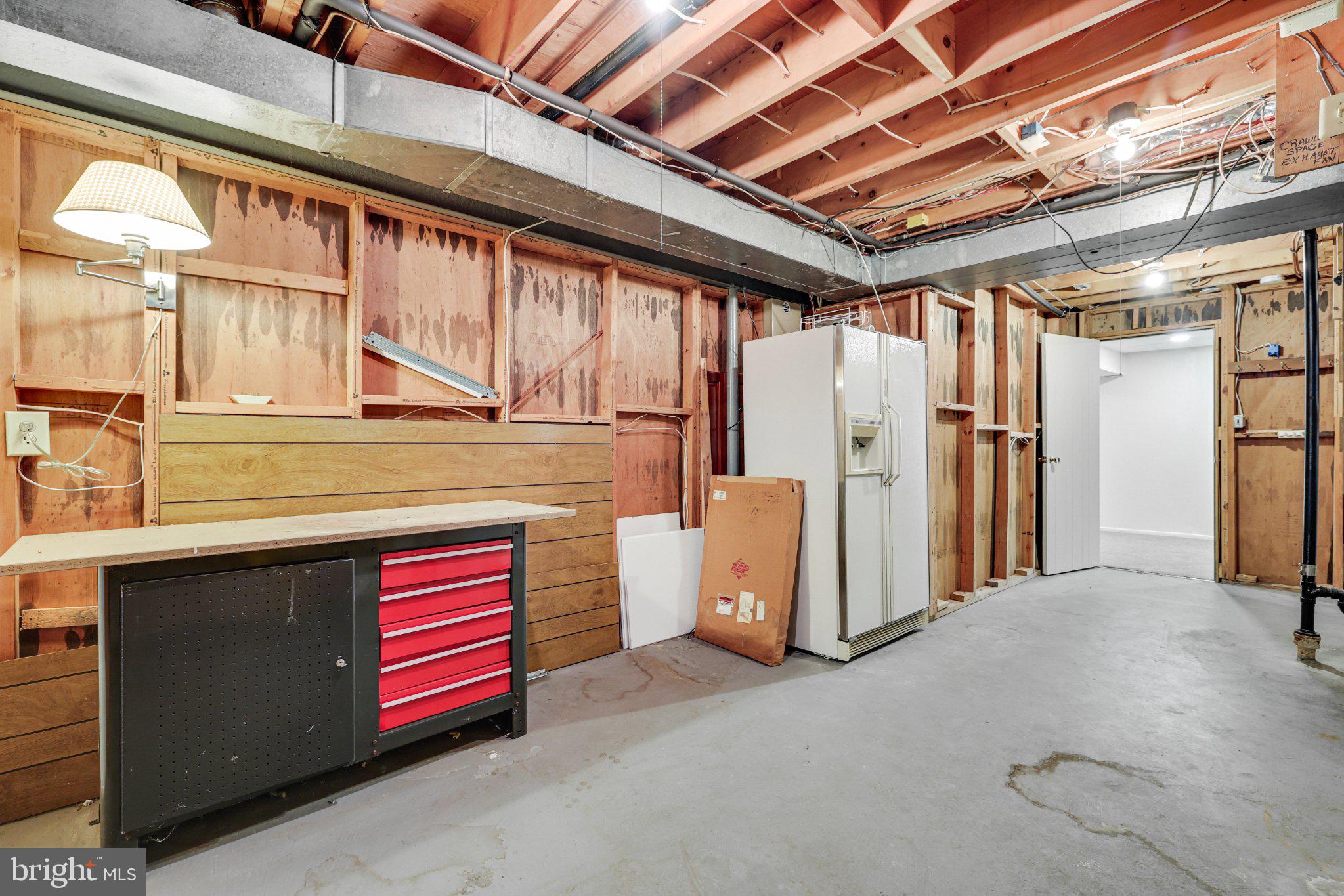 1427 Laurel Hill Road Vienna, VA 22182 - Photo 46 of 57 Spacious basement ready for your vision.