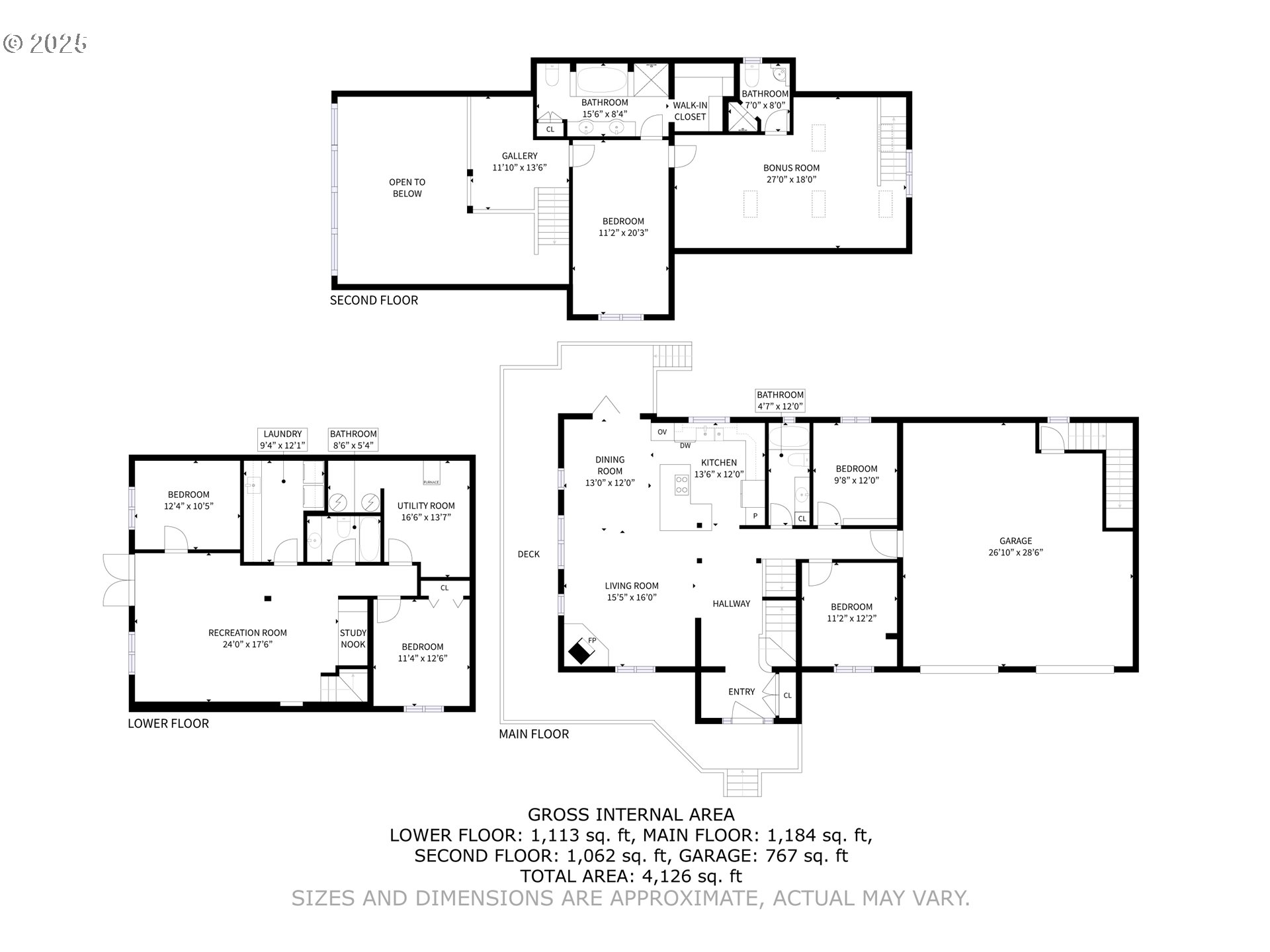 25148 Smittys Place Monroe, OR 97456 - Photo 47 of 48 Floor Plan