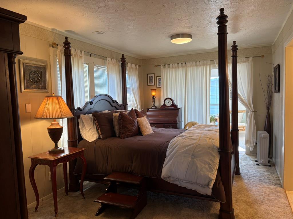 409 East Truett Street Winters, TX 79567 - Photo 9 of 21 Primary bedroom is spacious, with en-suite bath and walk-in closet.