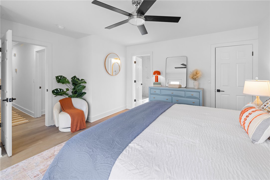 117 Riverpoint Drive Clemson, SC 29631 - Photo 23 of 47 This airy bedroom offers comfortable living with ample natural light.