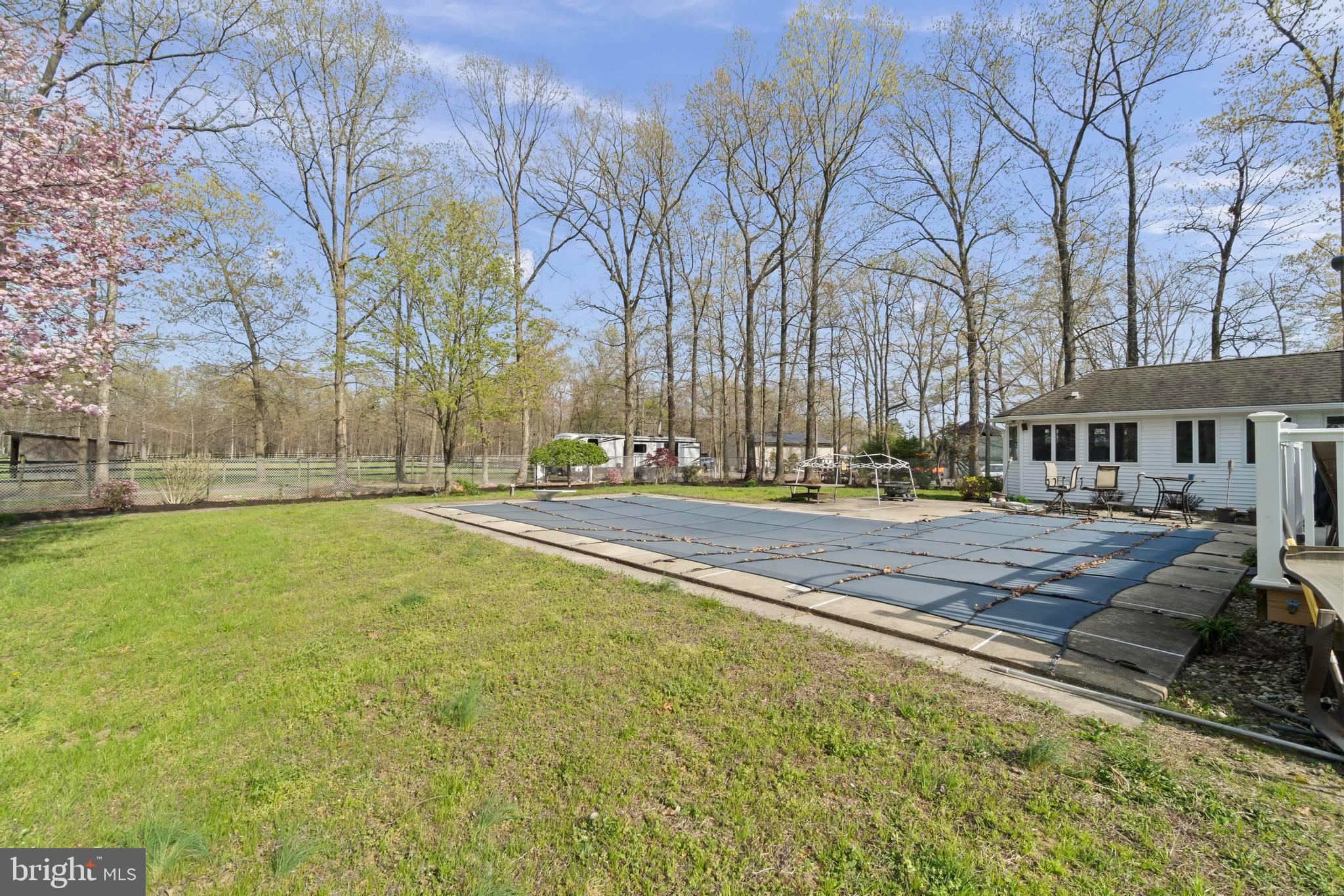 24 Oriental Road Shamong, NJ 08088 - Photo 39 of 67 a view of outdoor space yard and swimming pool