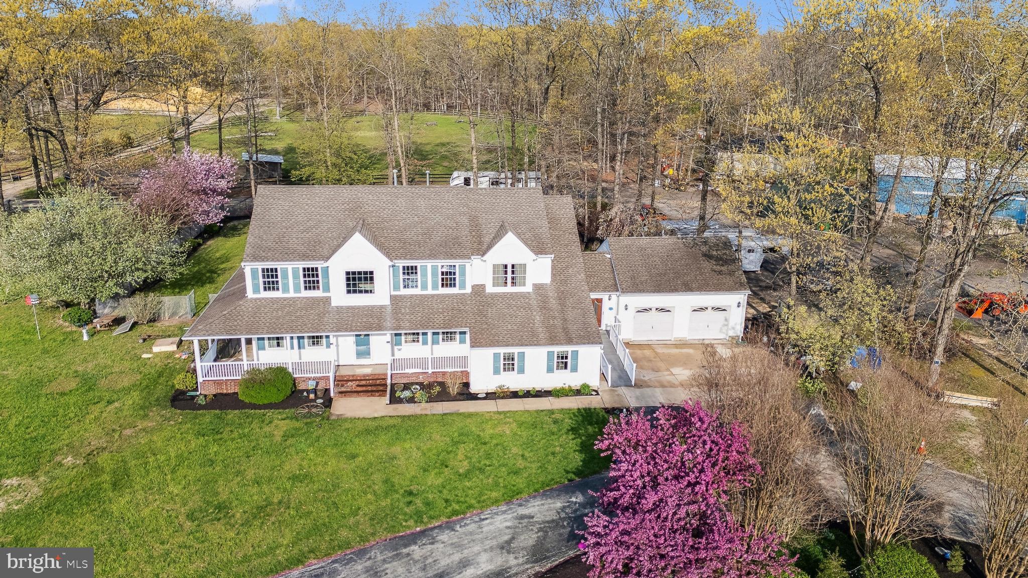 24 Oriental Road Shamong, NJ 08088 - Photo 55 of 67 a aerial view of a house with a garden