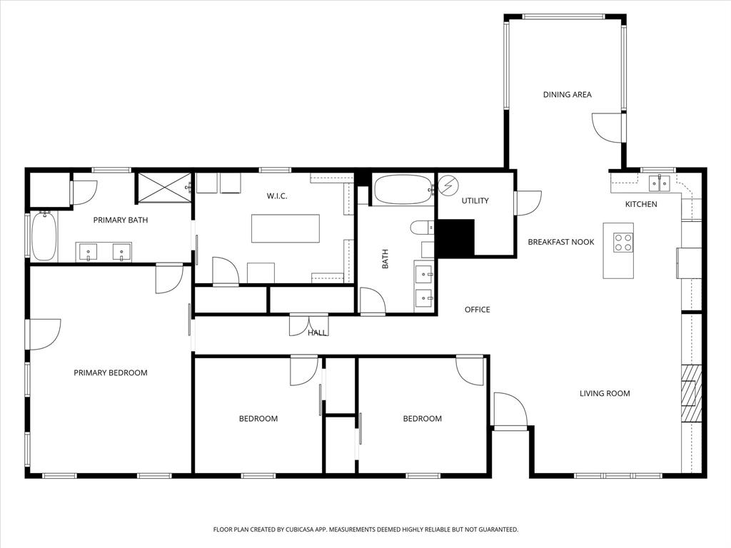 1835 Ft Graham Road Waco, TX 76705 - Photo 36 of 40 a picture of floor plan