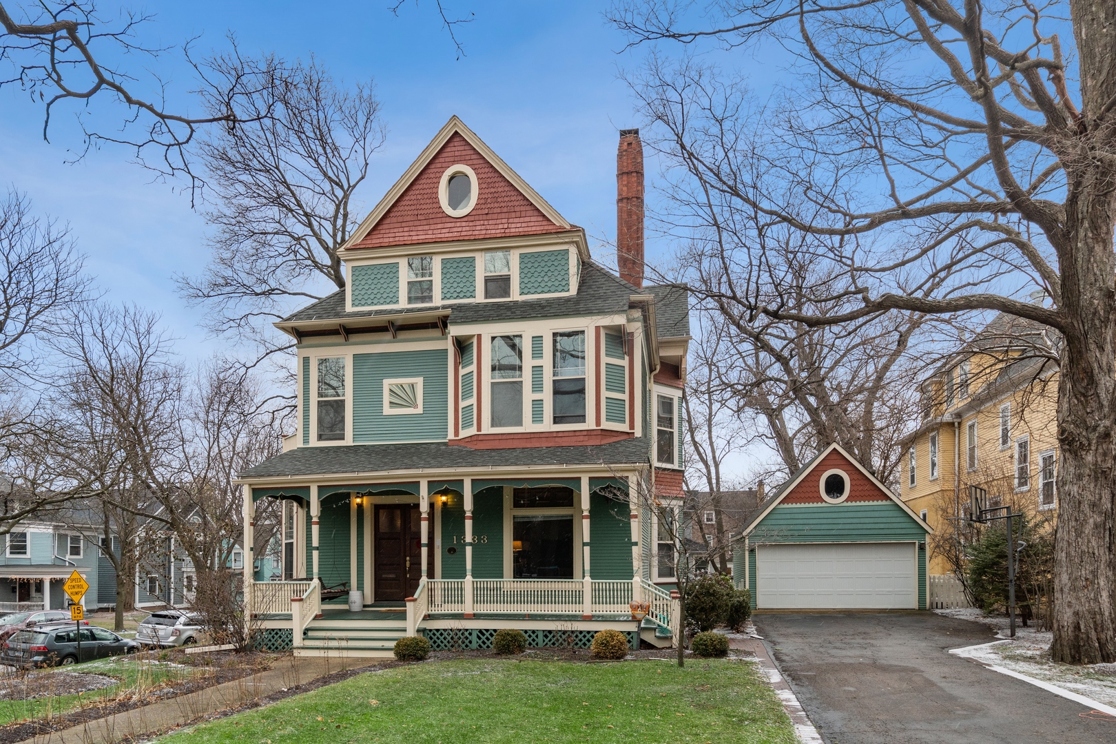 1333 Church Street Evanston, IL 60201 - Photo 2 of 32 a front view of a house with a yard