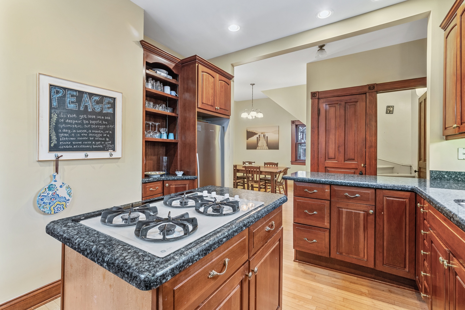 1333 Church Street Evanston, IL 60201 - Photo 16 of 32 a kitchen with a stove and a refrigerator