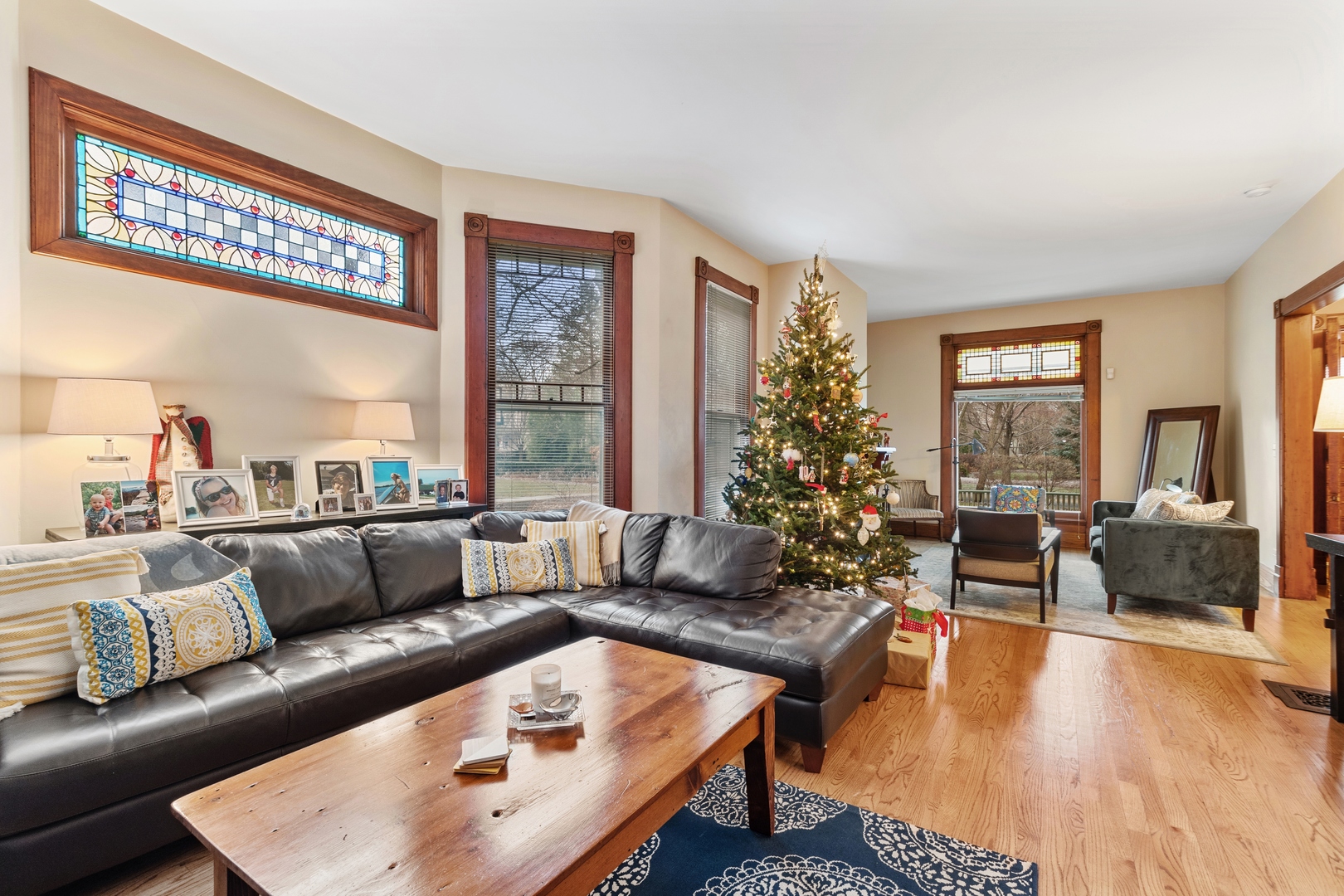 1333 Church Street Evanston, IL 60201 - Photo 9 of 32 a living room with furniture and a large window