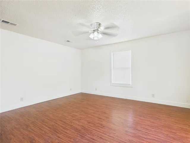 wooden floor in an empty room