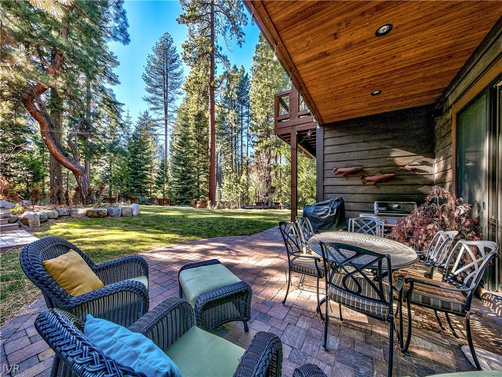 121 Mayhew Circle Incline Village, NV 89451 - Photo 7 of 34 a view of a chairs and table in the patio