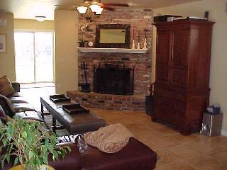 1590 Old Adobe Road Petaluma, CA 94954 - Photo 6 of 9 a living room with furniture and a fireplace