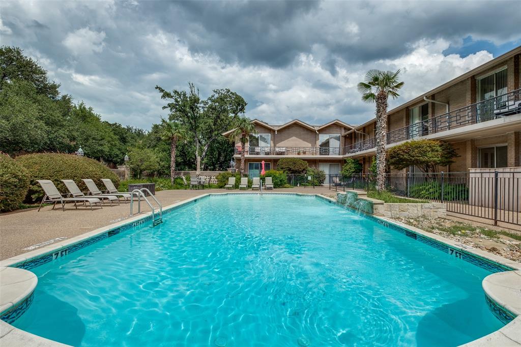 6320 Bandera Avenue, Unit A Dallas, TX 75225 - Photo 1 of 1 a view of yard with swimming pool and seating area