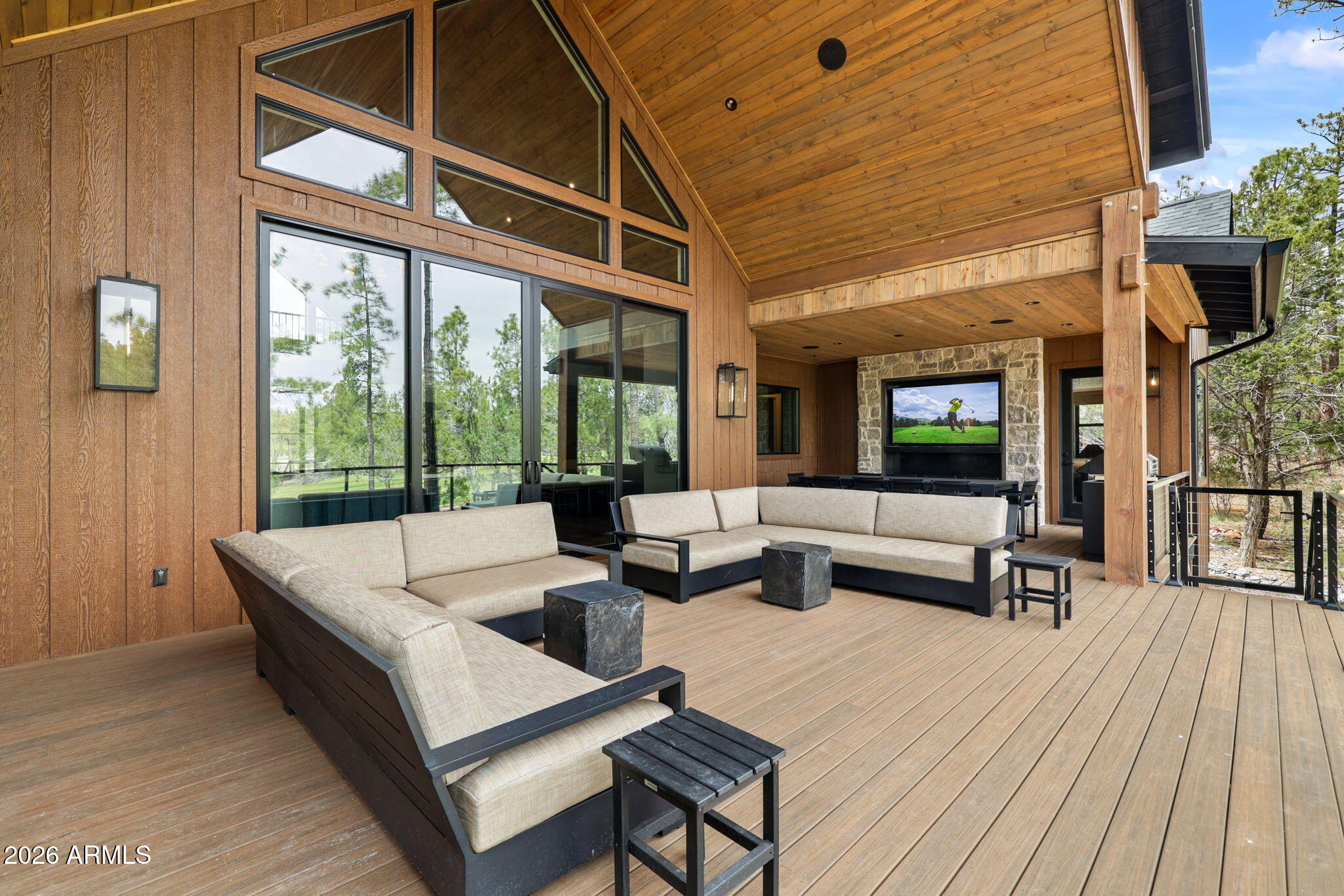 2441 South Monkshood Road Show Low, AZ 85901 - Photo 74 of 90 a outdoor space with furniture