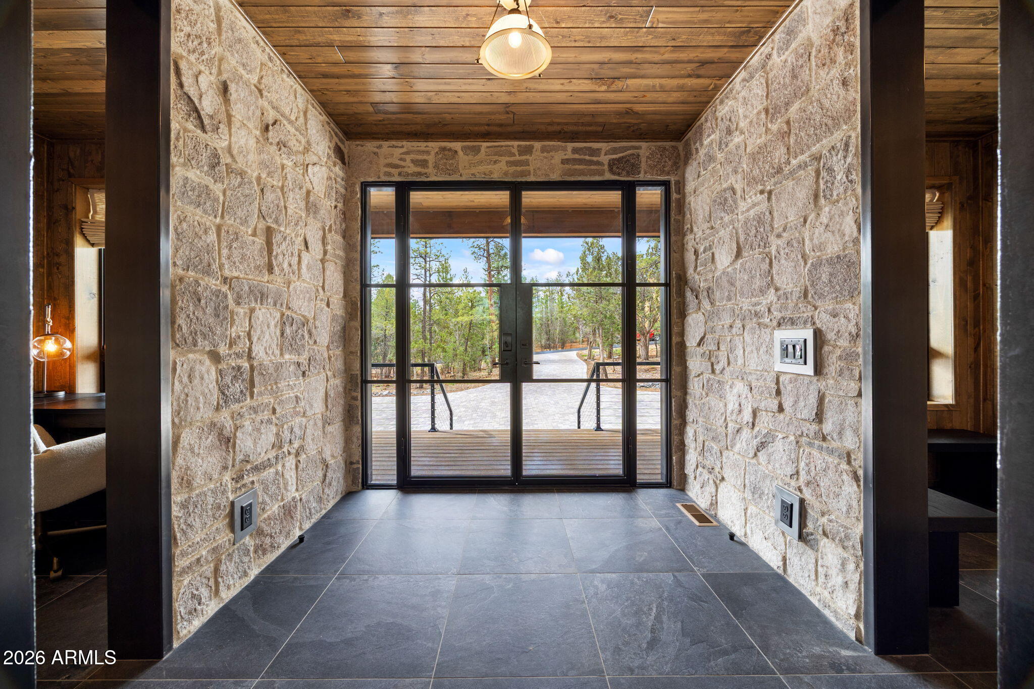 2441 South Monkshood Road Show Low, AZ 85901 - Photo 8 of 90 Custom Stone Entry