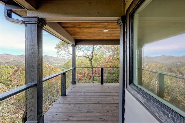 front view of a house with a porch