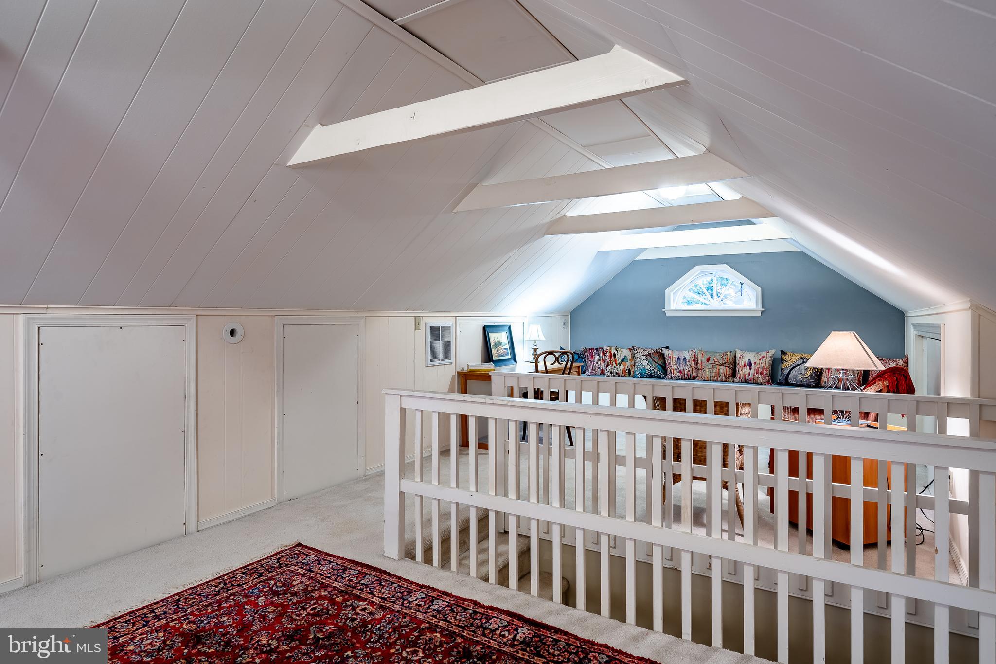 104 Arlington Road Paoli, PA 19301 - Photo 40 of 49 5th bedroom with open beams