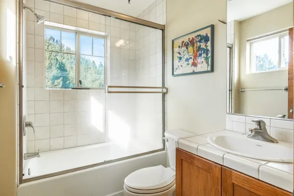 a very nice looking room with a large window